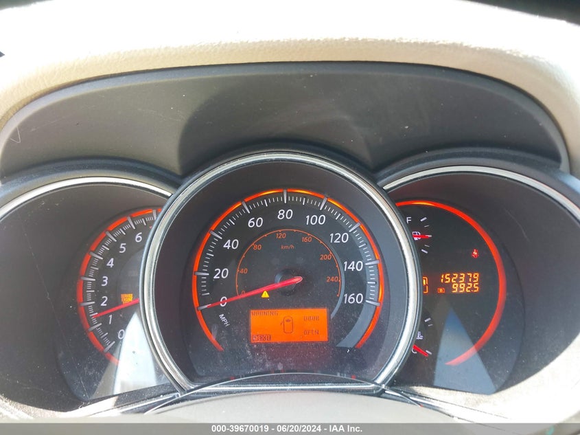 2010 Nissan Murano Sl VIN: JN8AZ1MU3AW011591 Lot: 39670019