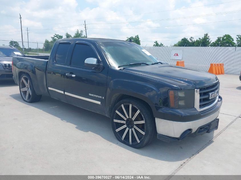 2007 GMC Sierra 1500 Sle1 VIN: 2GTEC19CX71727936 Lot: 39670027