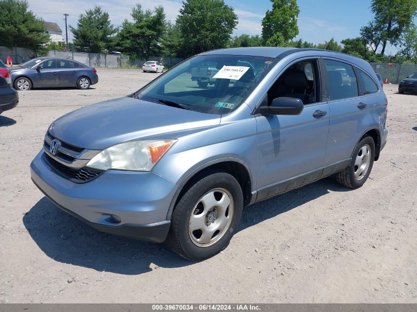 2011 Honda Cr-V Lx VIN: 5J6RE4H30BL005483 Lot: 39670034