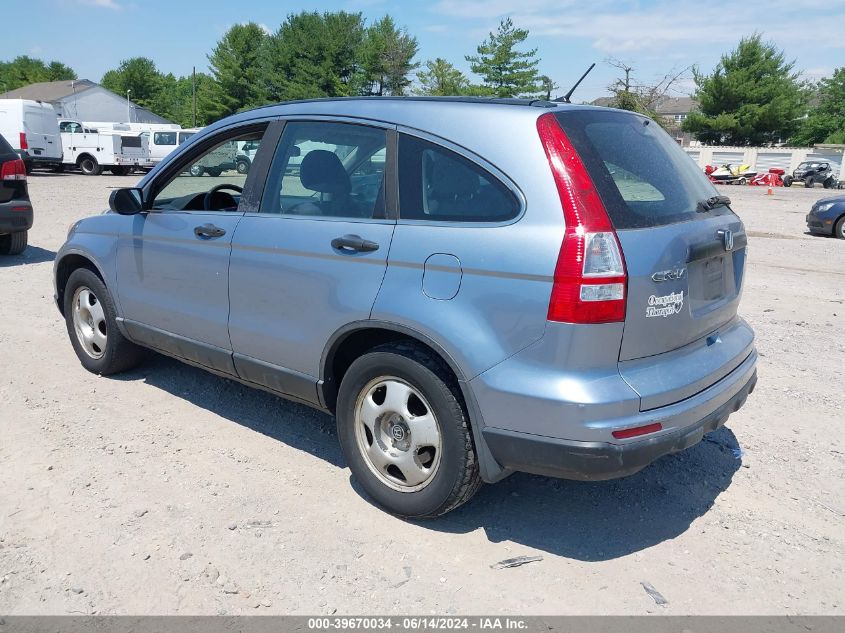 2011 Honda Cr-V Lx VIN: 5J6RE4H30BL005483 Lot: 39670034