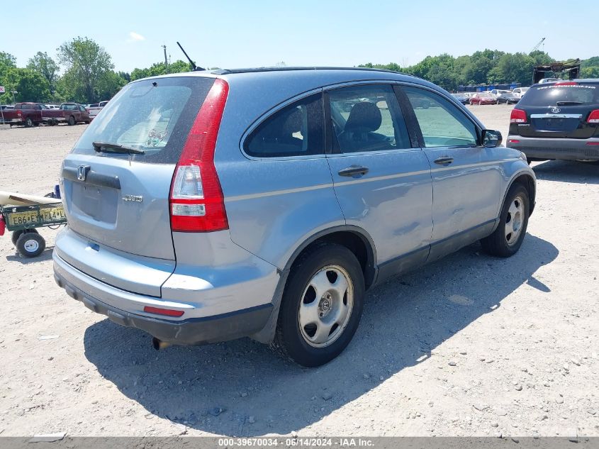 2011 Honda Cr-V Lx VIN: 5J6RE4H30BL005483 Lot: 39670034