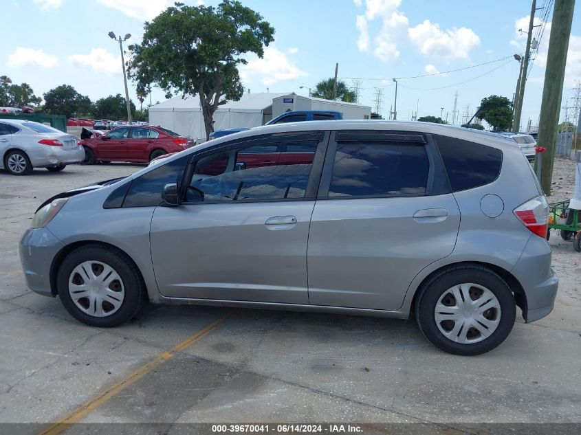2010 Honda Fit VIN: JHMGE8H20AC001541 Lot: 39670041