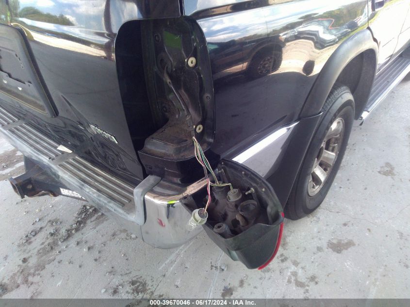 2000 Toyota 4Runner VIN: JT3GM84R0Y0066512 Lot: 39670046