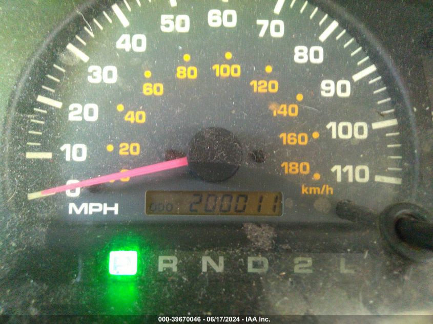 2000 Toyota 4Runner VIN: JT3GM84R0Y0066512 Lot: 39670046