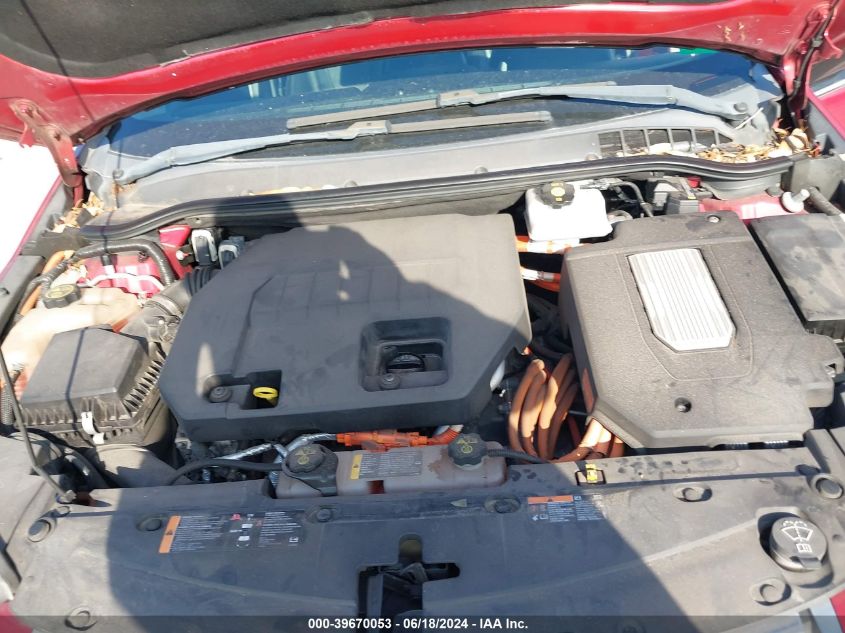 2013 Chevrolet Volt VIN: 1G1RD6E4XDU108675 Lot: 39670053