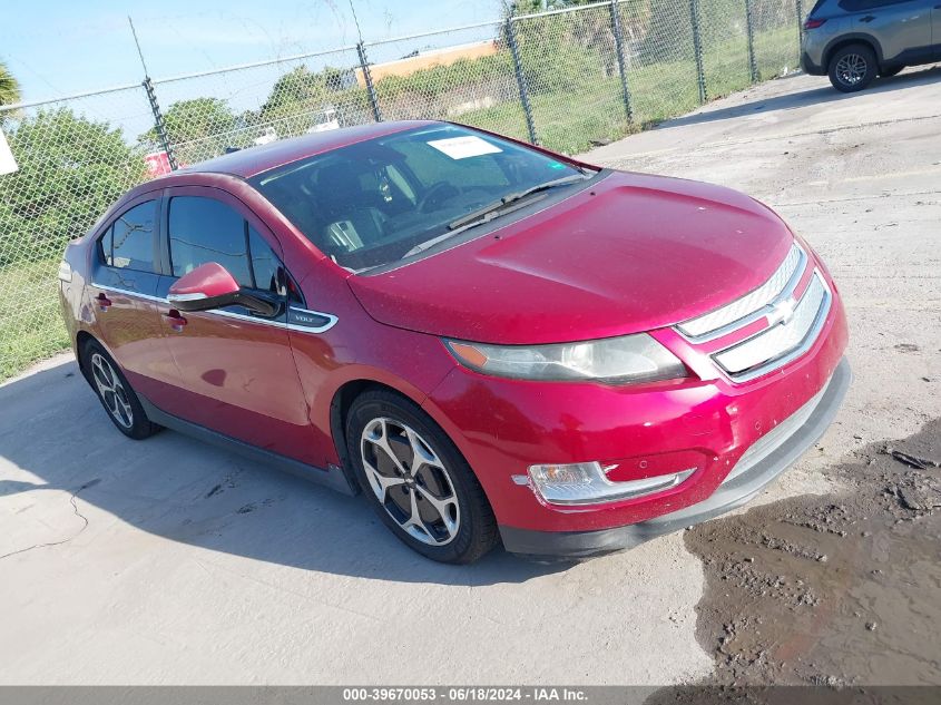 2013 Chevrolet Volt VIN: 1G1RD6E4XDU108675 Lot: 39670053