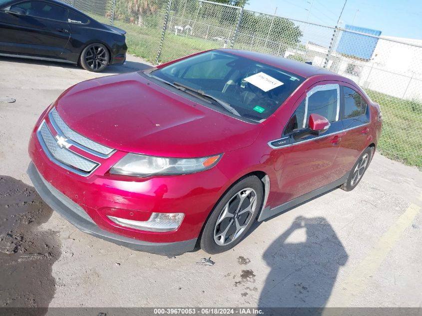 2013 Chevrolet Volt VIN: 1G1RD6E4XDU108675 Lot: 39670053