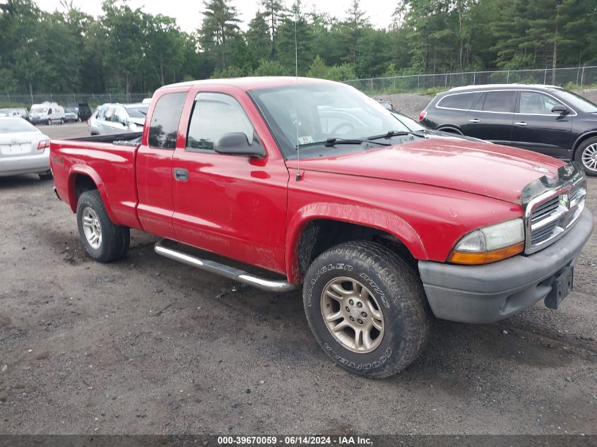 2004 Dodge Dakota VIN: 1D7HG12K64S596332 Lot: 39670059