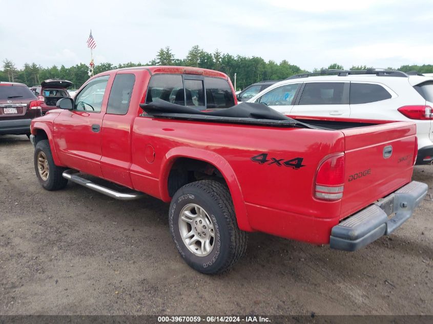 2004 Dodge Dakota VIN: 1D7HG12K64S596332 Lot: 39670059