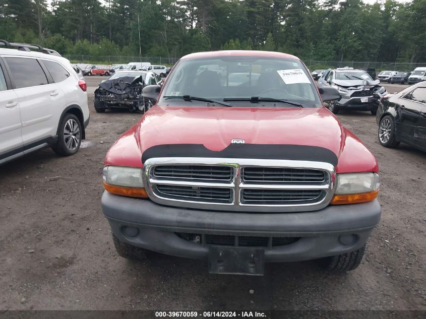 2004 Dodge Dakota VIN: 1D7HG12K64S596332 Lot: 39670059