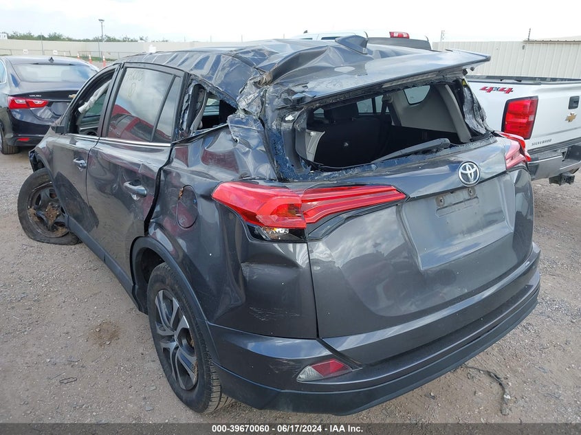 VIN 2T3ZFREV6JW442003 2018 TOYOTA RAV4 LE