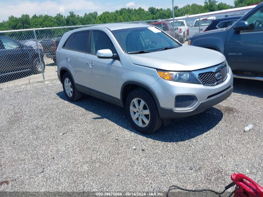 2012 Kia Sorento Lx VIN: 5XYKT3A15CG285558 Lot: 39670064