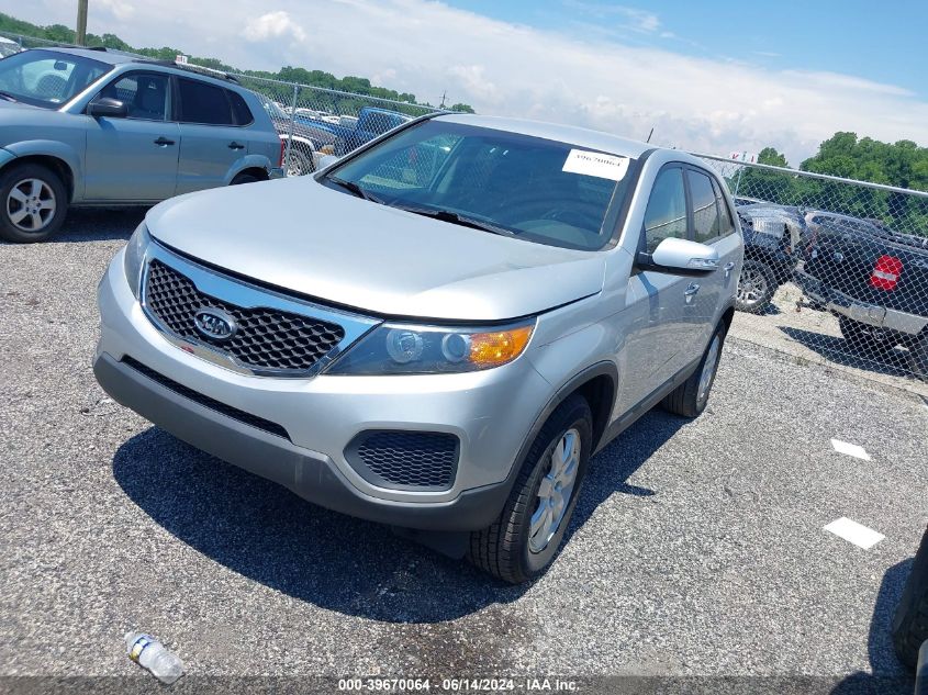 2012 Kia Sorento Lx VIN: 5XYKT3A15CG285558 Lot: 39670064