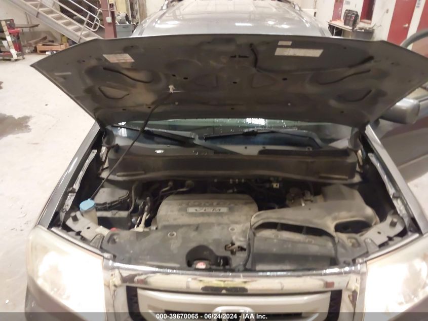 2009 Honda Pilot Ex VIN: 5FNYF48479B000866 Lot: 39670065