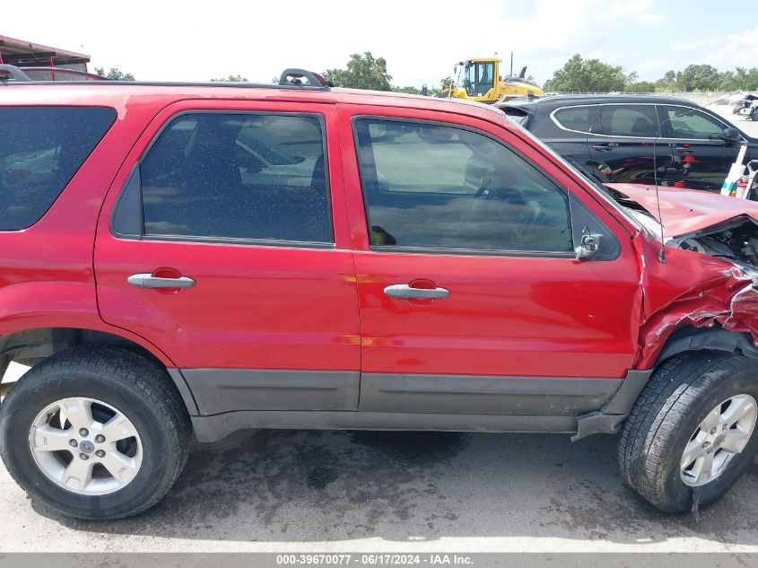 2006 Ford Escape Xlt/Xlt Sport VIN: 1FMYU03136KD56009 Lot: 39670077