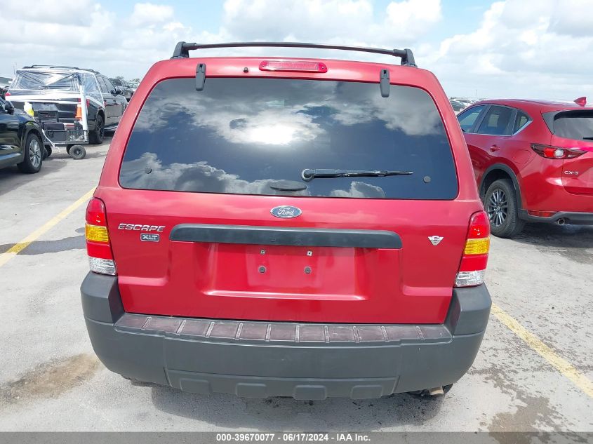 2006 Ford Escape Xlt/Xlt Sport VIN: 1FMYU03136KD56009 Lot: 39670077