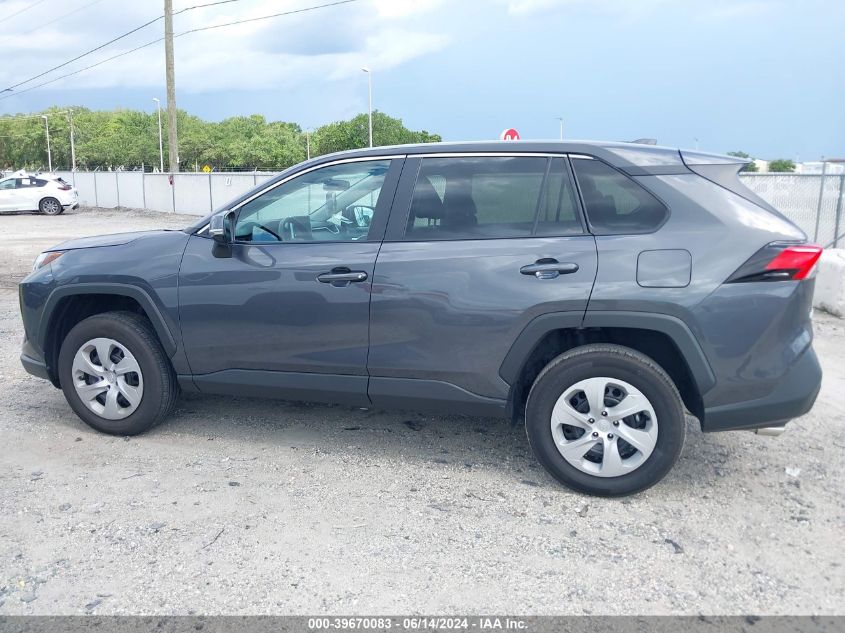 2024 Toyota Rav4 Le VIN: 2T3K1RFV7RW311043 Lot: 39670083