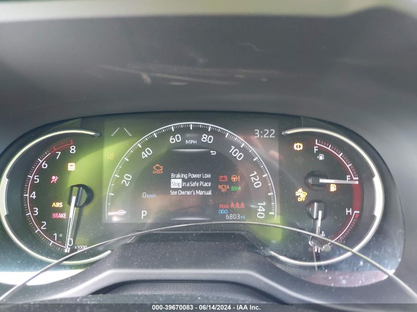 2024 Toyota Rav4 Le VIN: 2T3K1RFV7RW311043 Lot: 39670083