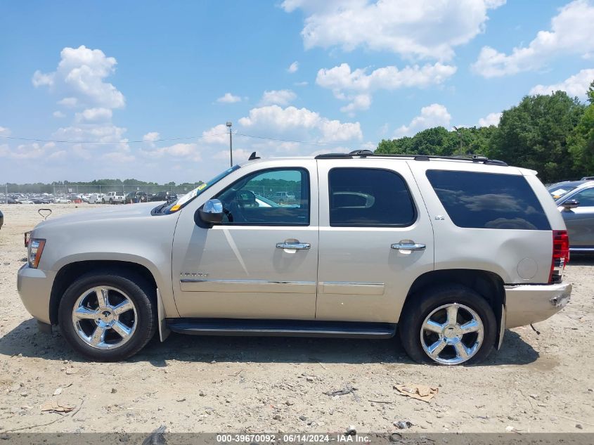 2013 Chevrolet Tahoe Ltz VIN: 1GNSCCE08DR361740 Lot: 39670092