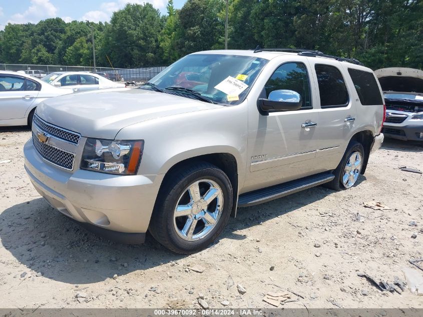 2013 Chevrolet Tahoe Ltz VIN: 1GNSCCE08DR361740 Lot: 39670092