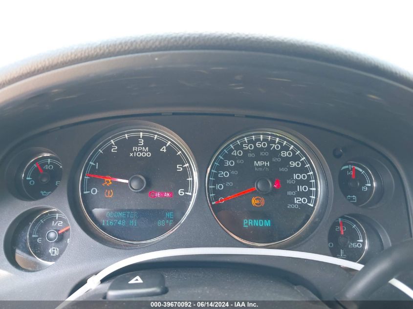 2013 Chevrolet Tahoe Ltz VIN: 1GNSCCE08DR361740 Lot: 39670092