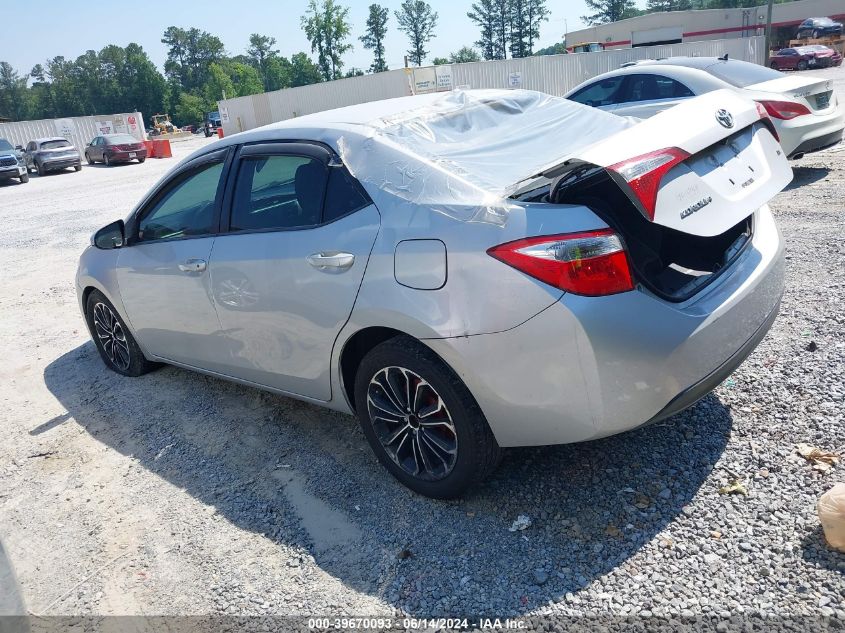 2T1BURHE9FC269243 | 2015 TOYOTA COROLLA