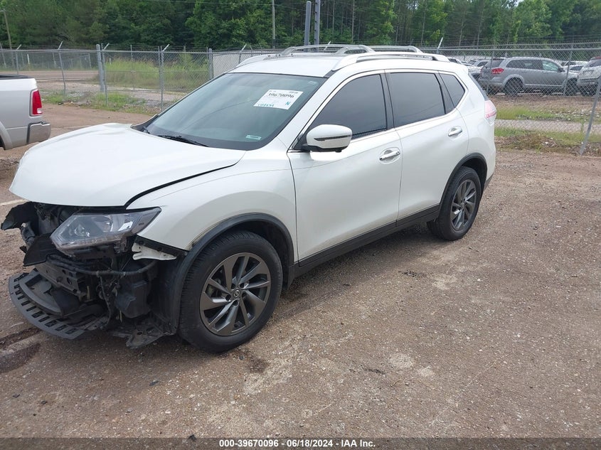 2016 NISSAN ROGUE SL - KNMAT2MT5GP672178
