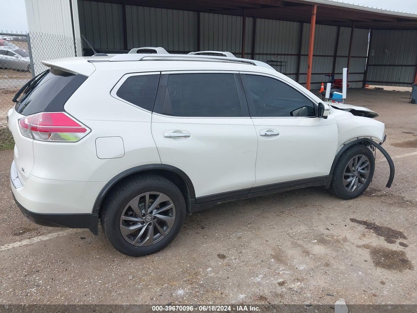 2016 NISSAN ROGUE SL - KNMAT2MT5GP672178