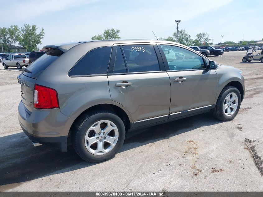 2014 Ford Edge Sel VIN: 2FMDK3JC5EBB06354 Lot: 39670100