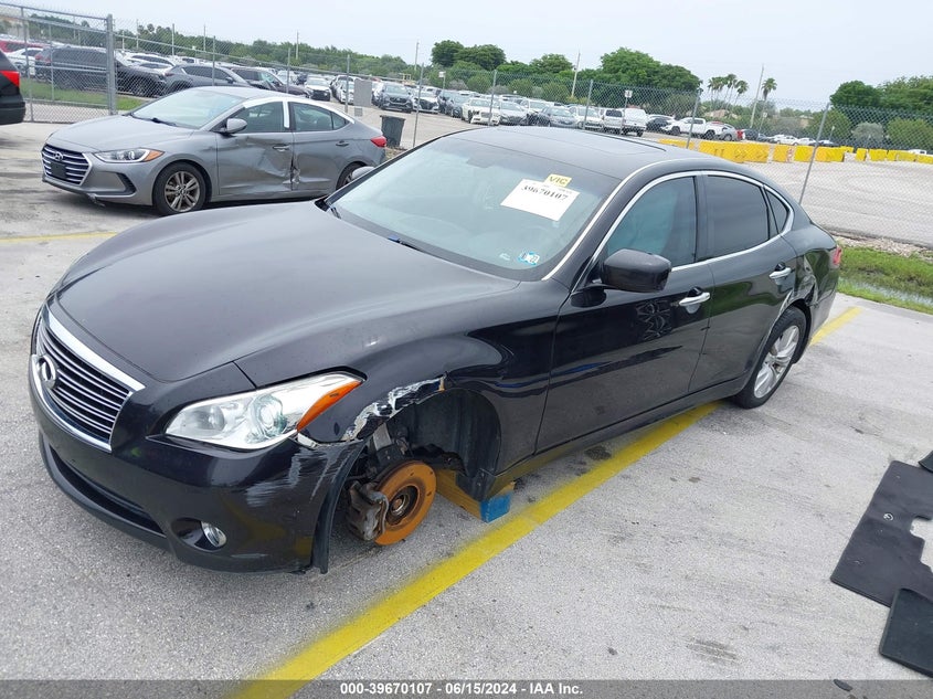 2011 Infiniti M37X VIN: JN1BY1ARXBM374411 Lot: 39670107