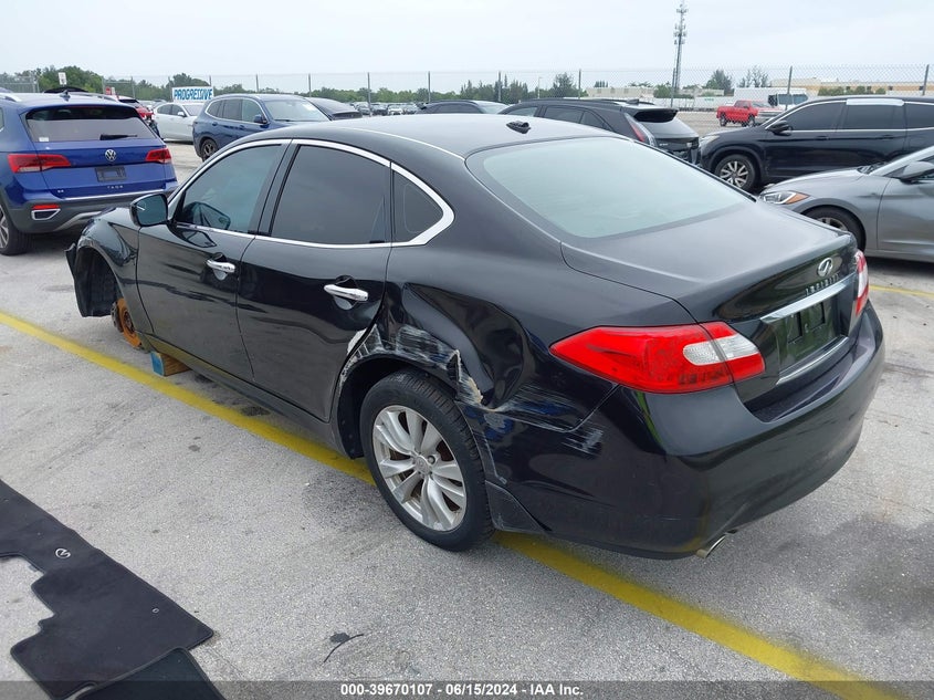 2011 Infiniti M37X VIN: JN1BY1ARXBM374411 Lot: 39670107