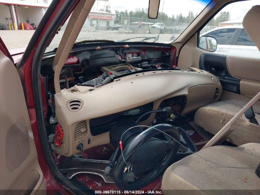 1998 Ford Ranger Splash/Xl/Xlt VIN: 1FTYR14U8WPA76495 Lot: 39670115