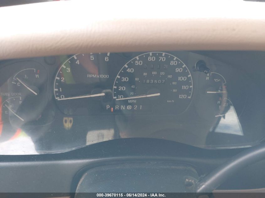 1998 Ford Ranger Splash/Xl/Xlt VIN: 1FTYR14U8WPA76495 Lot: 39670115