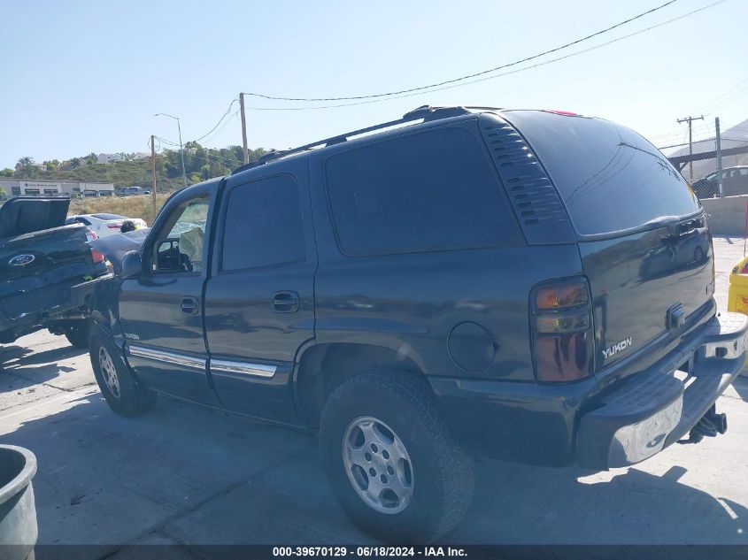 2005 GMC Yukon Slt VIN: 1GKEC13T15J224330 Lot: 39670129