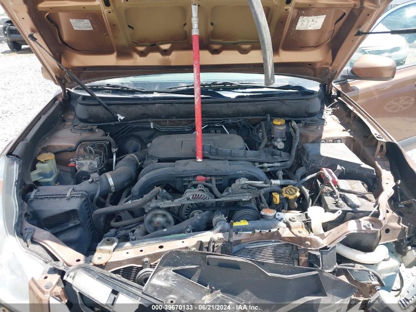 2012 Subaru Outback 2.5I VIN: 4S4BRCAC7C3261035 Lot: 39670133