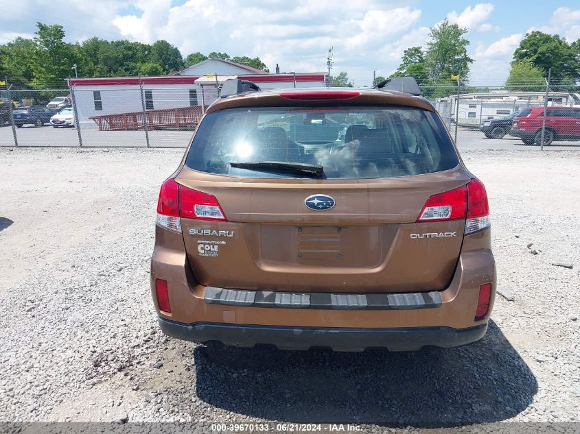 2012 Subaru Outback 2.5I VIN: 4S4BRCAC7C3261035 Lot: 39670133