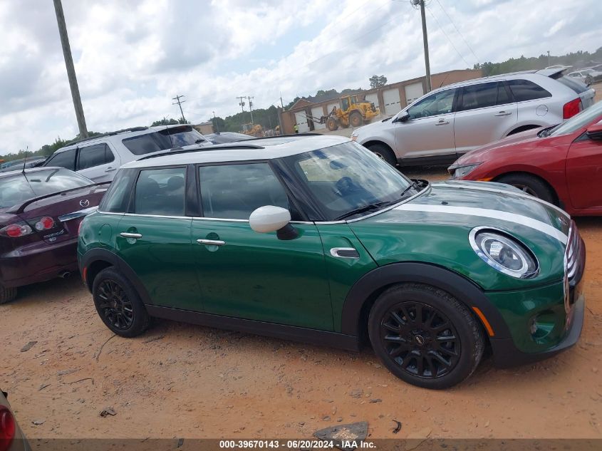 2021 Mini Hardtop Cooper VIN: WMWXU7C01M2M95324 Lot: 39670143