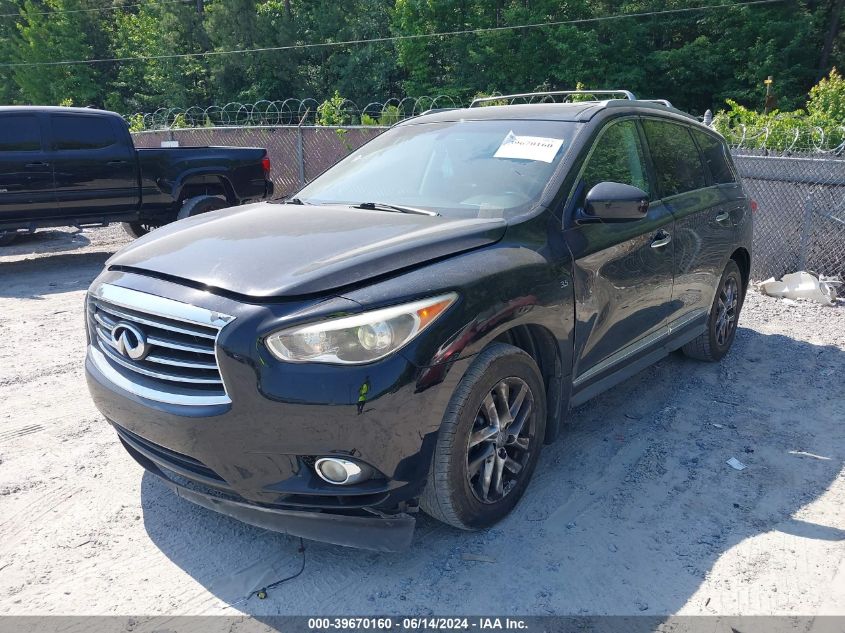 2014 Infiniti Qx60 VIN: 5N1AL0MN2EC555325 Lot: 39670160