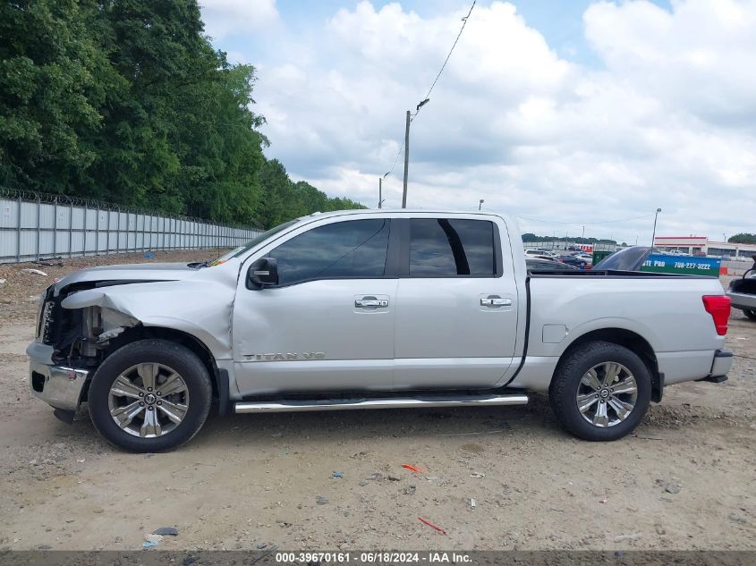 2018 Nissan Titan Sv VIN: 1N6AA1E69JN531607 Lot: 39670161