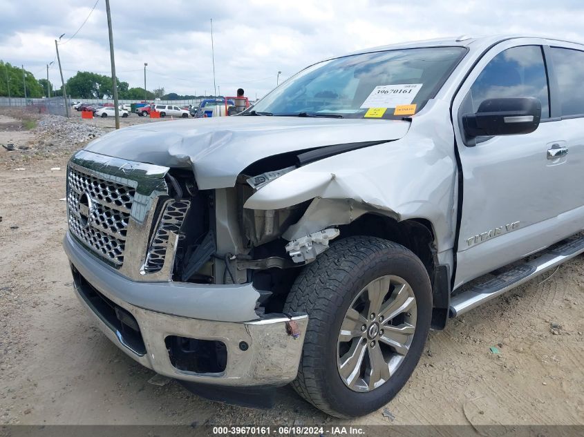 2018 Nissan Titan Sv VIN: 1N6AA1E69JN531607 Lot: 39670161