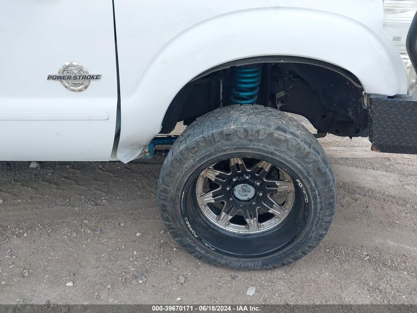 2015 Ford F-250 Lariat VIN: 1FT7W2BT9FEA86470 Lot: 39670171