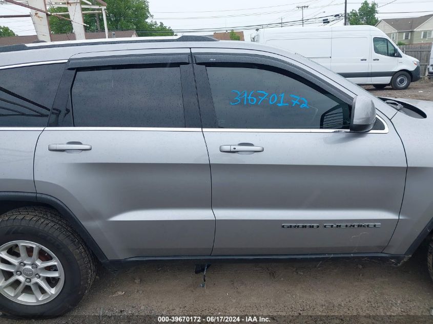 2019 Jeep Grand Cherokee Laredo E 4X4 VIN: 1C4RJFAG9KC564198 Lot: 39670172