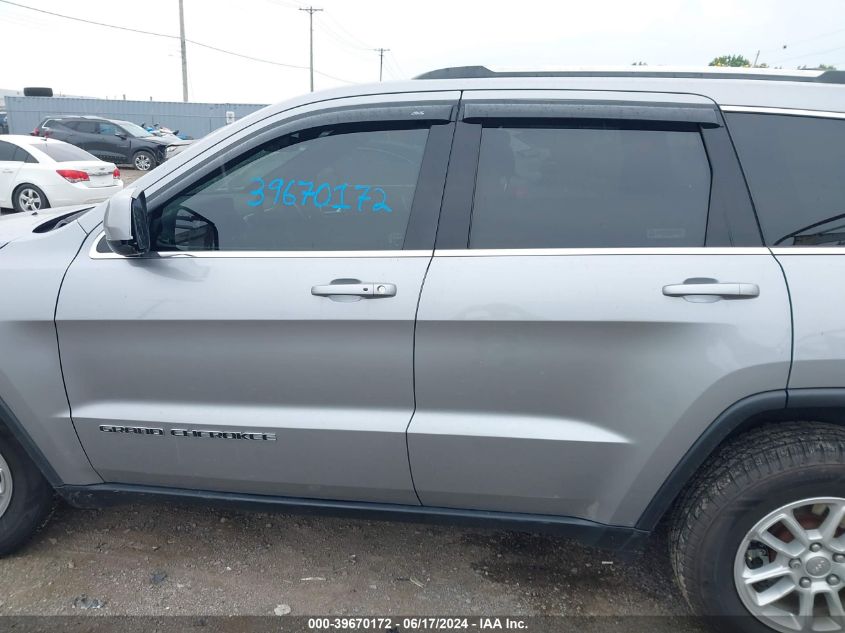 2019 Jeep Grand Cherokee Laredo E 4X4 VIN: 1C4RJFAG9KC564198 Lot: 39670172