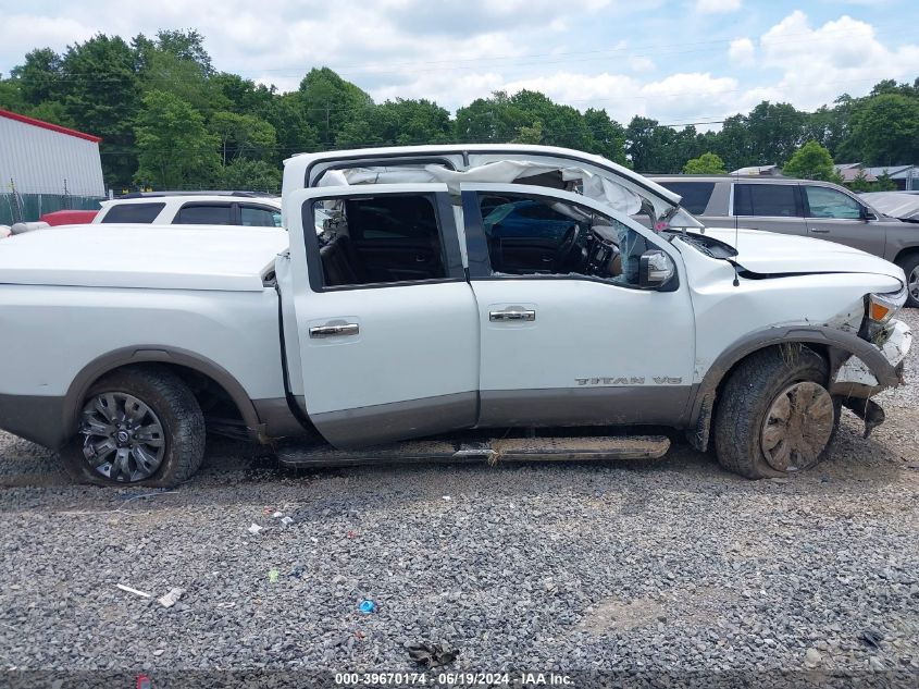 2018 Nissan Titan Platinum Reserve VIN: 1N6AA1E56JN545374 Lot: 39670174