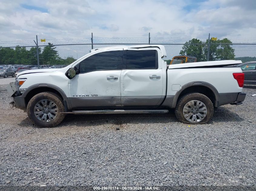 2018 Nissan Titan Platinum Reserve VIN: 1N6AA1E56JN545374 Lot: 39670174