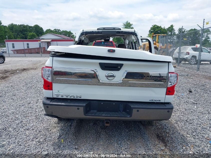 2018 Nissan Titan Platinum Reserve VIN: 1N6AA1E56JN545374 Lot: 39670174