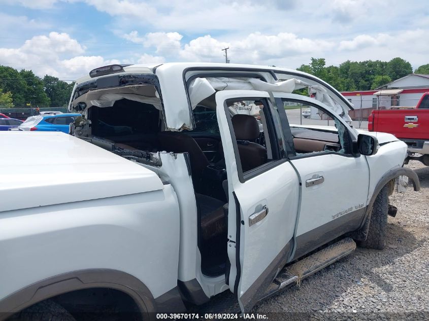 2018 Nissan Titan Platinum Reserve VIN: 1N6AA1E56JN545374 Lot: 39670174