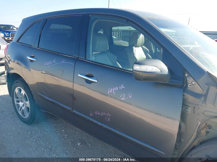 2008 Acura Mdx Technology Package VIN: 2HNYD28348H504926 Lot: 39670175