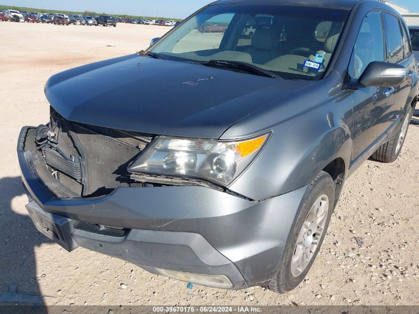 2008 Acura Mdx Technology Package VIN: 2HNYD28348H504926 Lot: 39670175