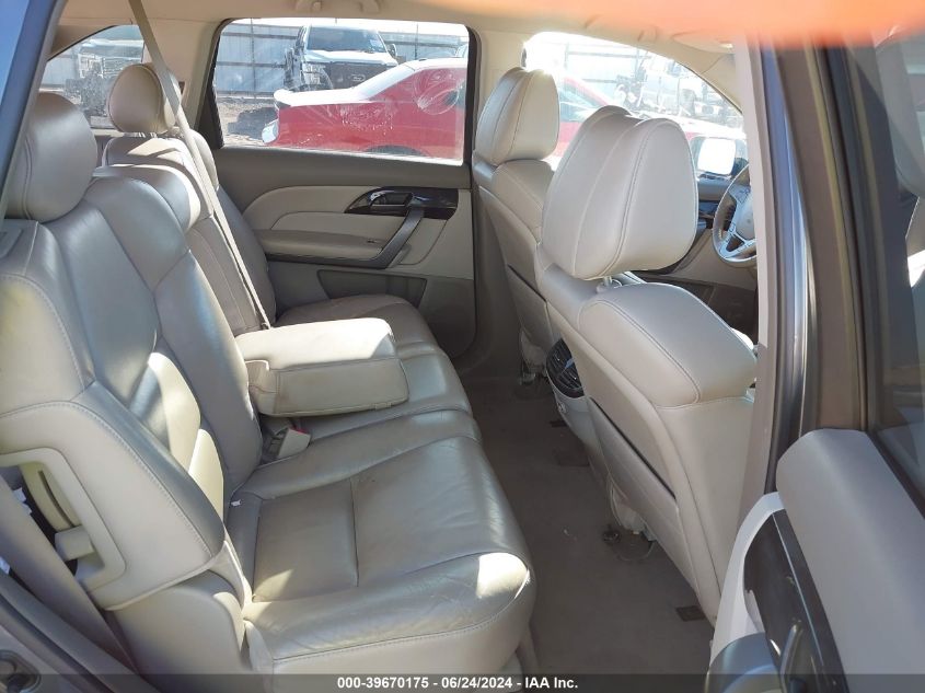 2008 Acura Mdx Technology Package VIN: 2HNYD28348H504926 Lot: 39670175